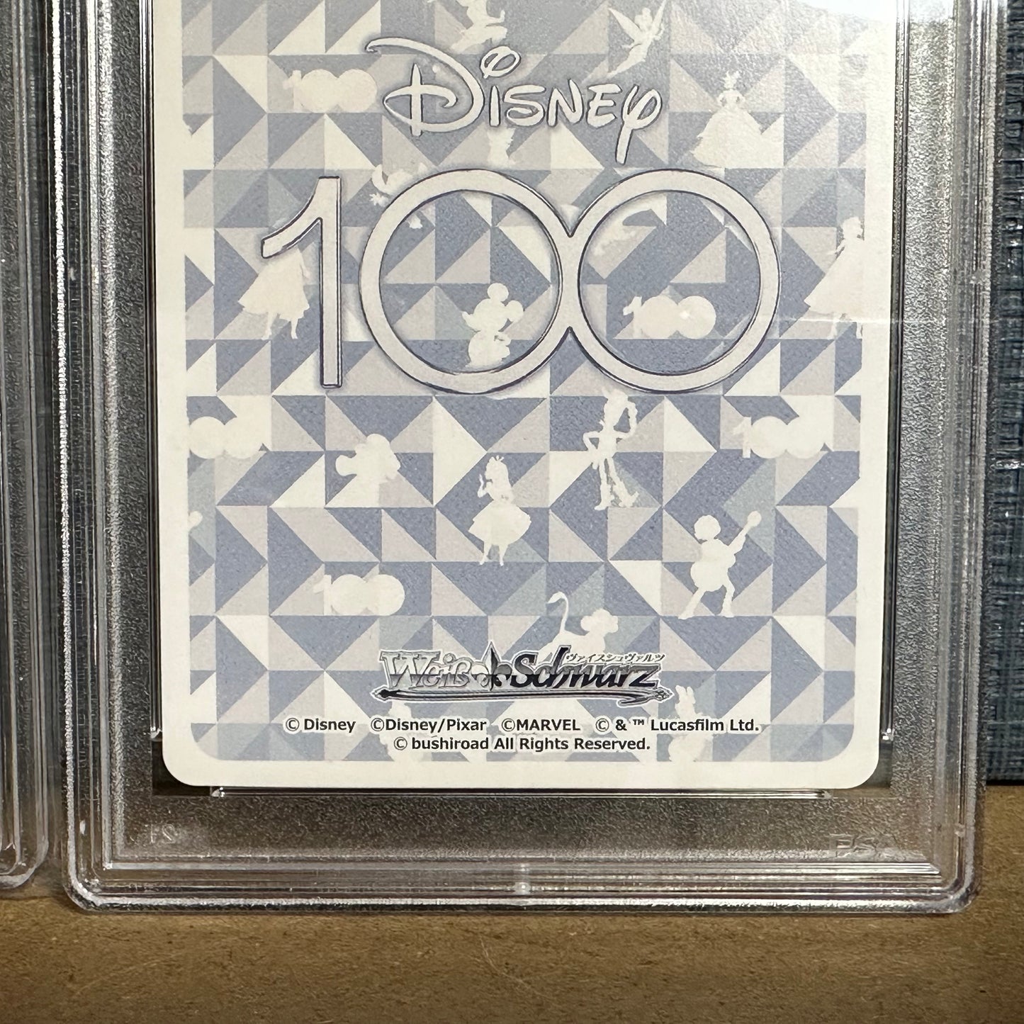【A set of two pieces】PSA10 Disney100 Platina Card Paper Card WEISS SCHUWARZ 2023 Bushiroad Appraisal GEM MINT